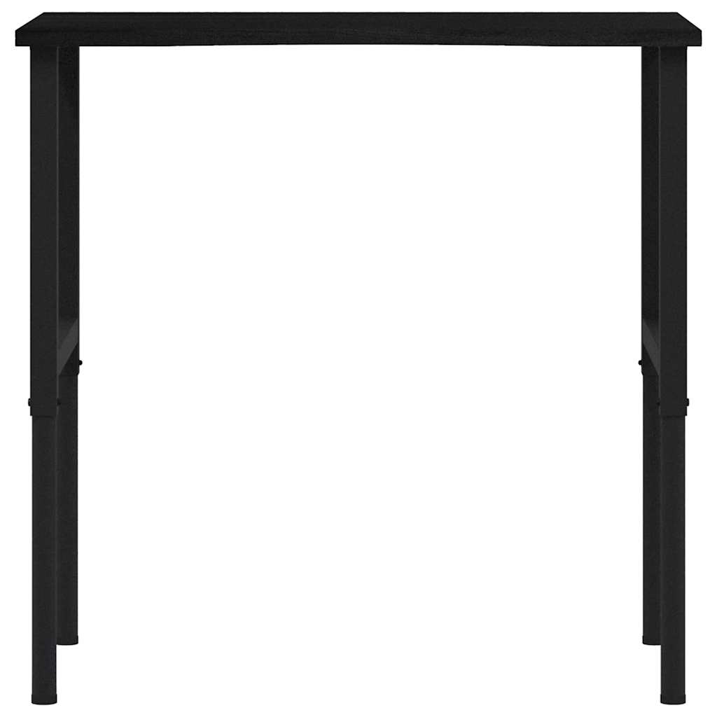 Arbeidsbenk mørkebrun 100x60x(71,5-98)cm heltre eik