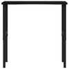 Arbeidsbenk mørkebrun 100x60x(71,5-98)cm heltre eik