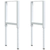 Arbeidsbenk 100x60x(73-99,5) cm heltre akasie rektangulær