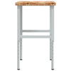 Arbeidsbenk 100x60x(73-99,5) cm heltre akasie rektangulær