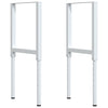 Arbeidsbenk lysebrun 80x60x(71,5-98) cm heltre eik