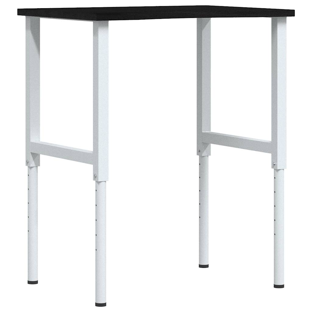 Arbeidsbenk mørkebrun 80x60x(71,5-98) cm heltre eik