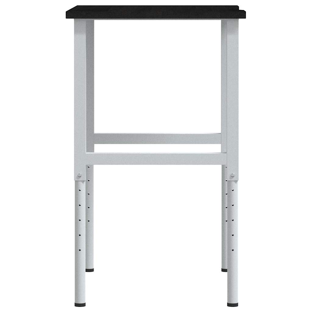 Arbeidsbenk mørkebrun 80x60x(71,5-98) cm heltre eik