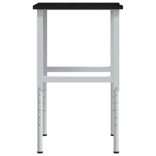 Arbeidsbenk mørkebrun 80x60x(71,5-98) cm heltre eik