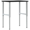 Arbeidsbenk mørkebrun 80x60x(71,5-98) cm heltre eik