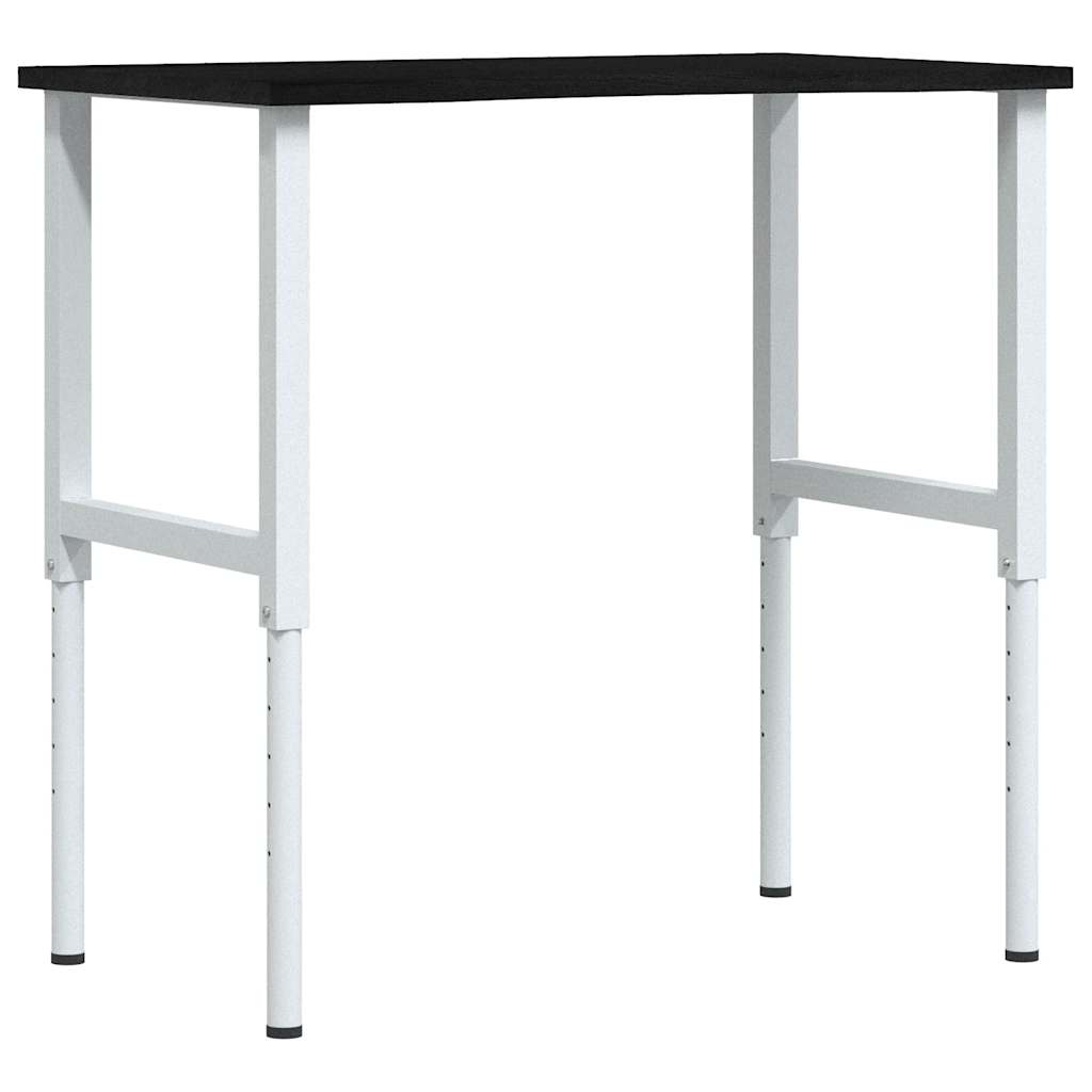 Arbeidsbenk mørkebrun 100x60x(71,5-98) cm heltre eik