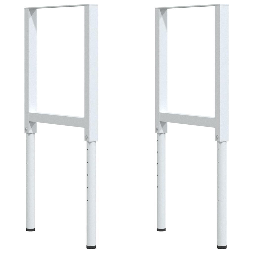 Arbeidsbenk mørkebrun 100x60x(71,5-98) cm heltre eik