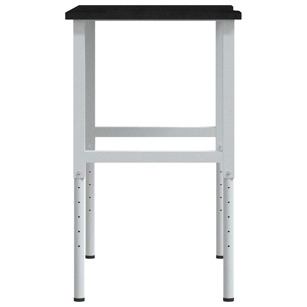 Arbeidsbenk mørkebrun 100x60x(71,5-98) cm heltre eik