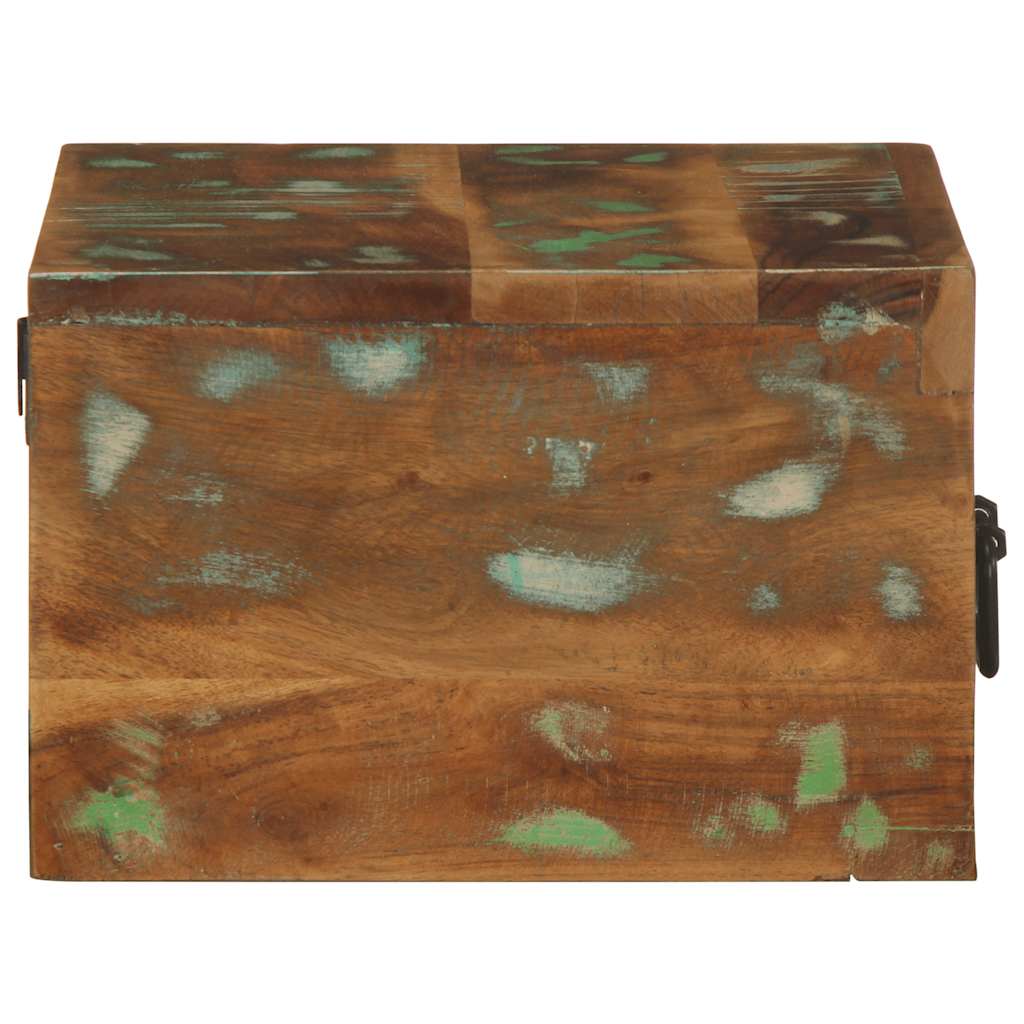 Vegghengt nattbord gjenvunnet heltre