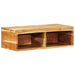 Veggmontert TV-benk 60x30x19 cm heltre akasie