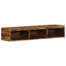 Veggmontert TV-benk 100x30x19 cm gjenvunnet heltre