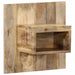 Nattbord 50x27x50 cm grovt heltre mangotre
