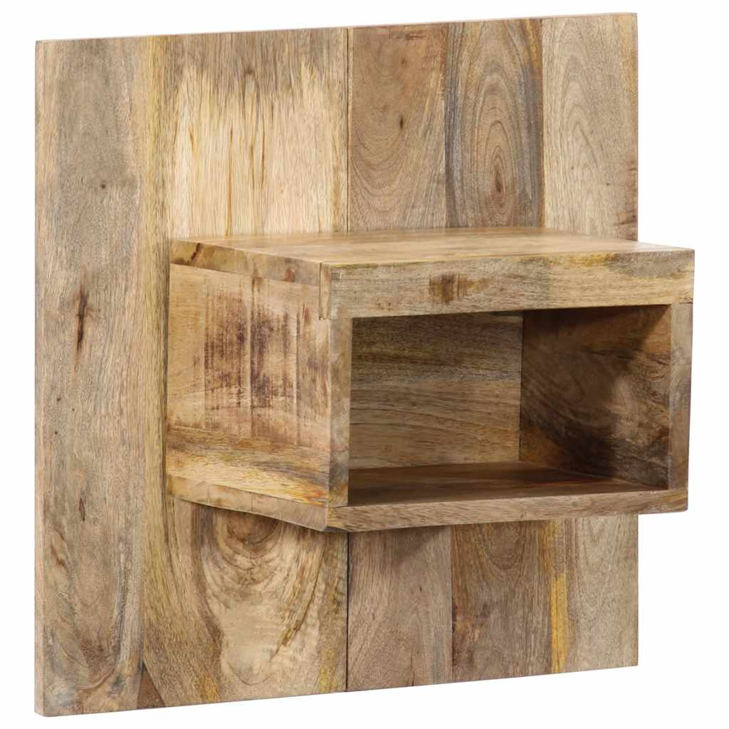 Nattbord 50x27x50 cm grovt heltre mangotre