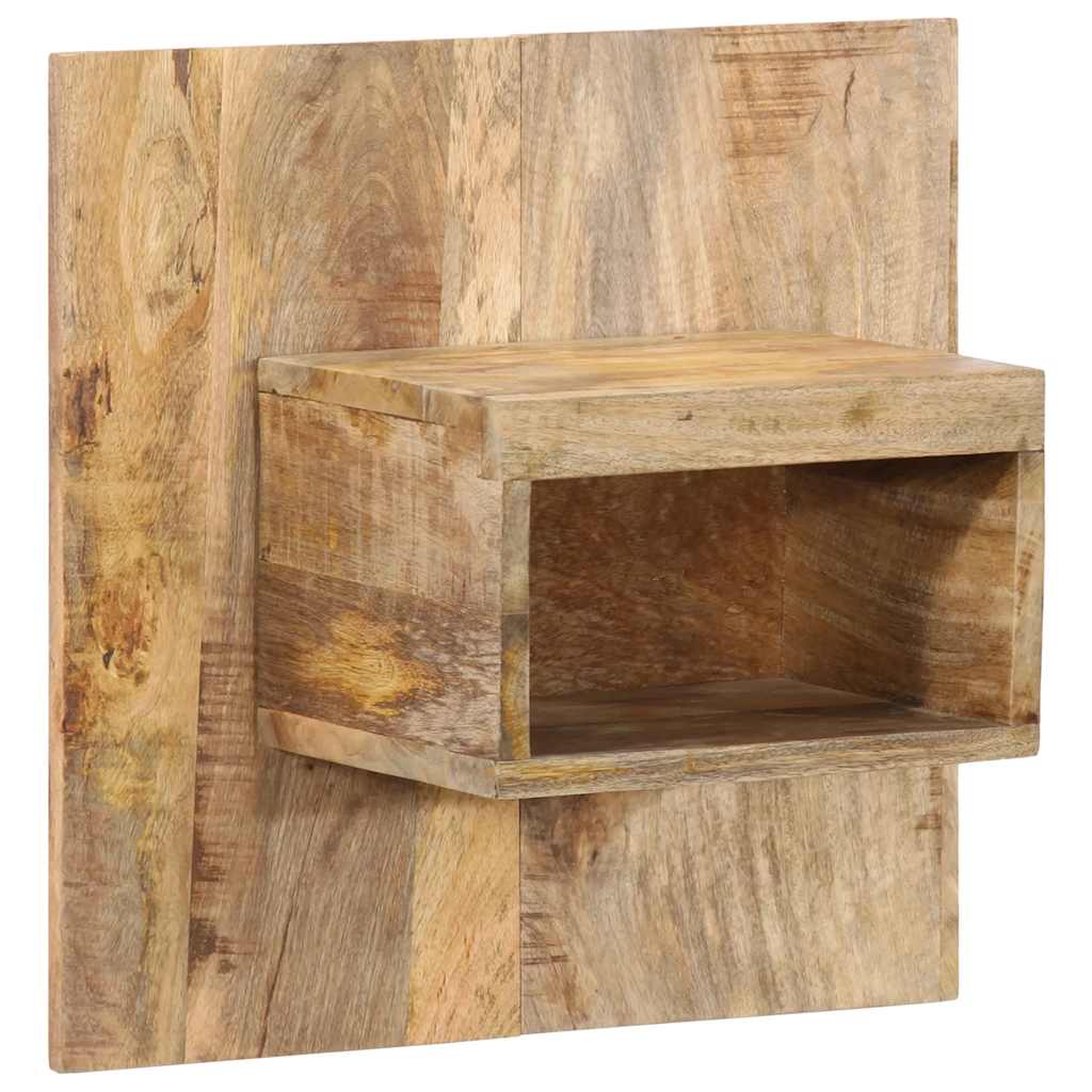 Nattbord 50x27x50 cm grovt heltre mangotre