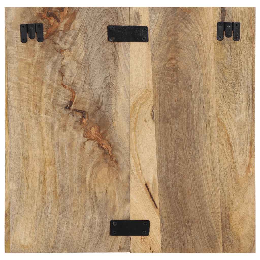 Nattbord 50x27x50 cm grovt heltre mangotre