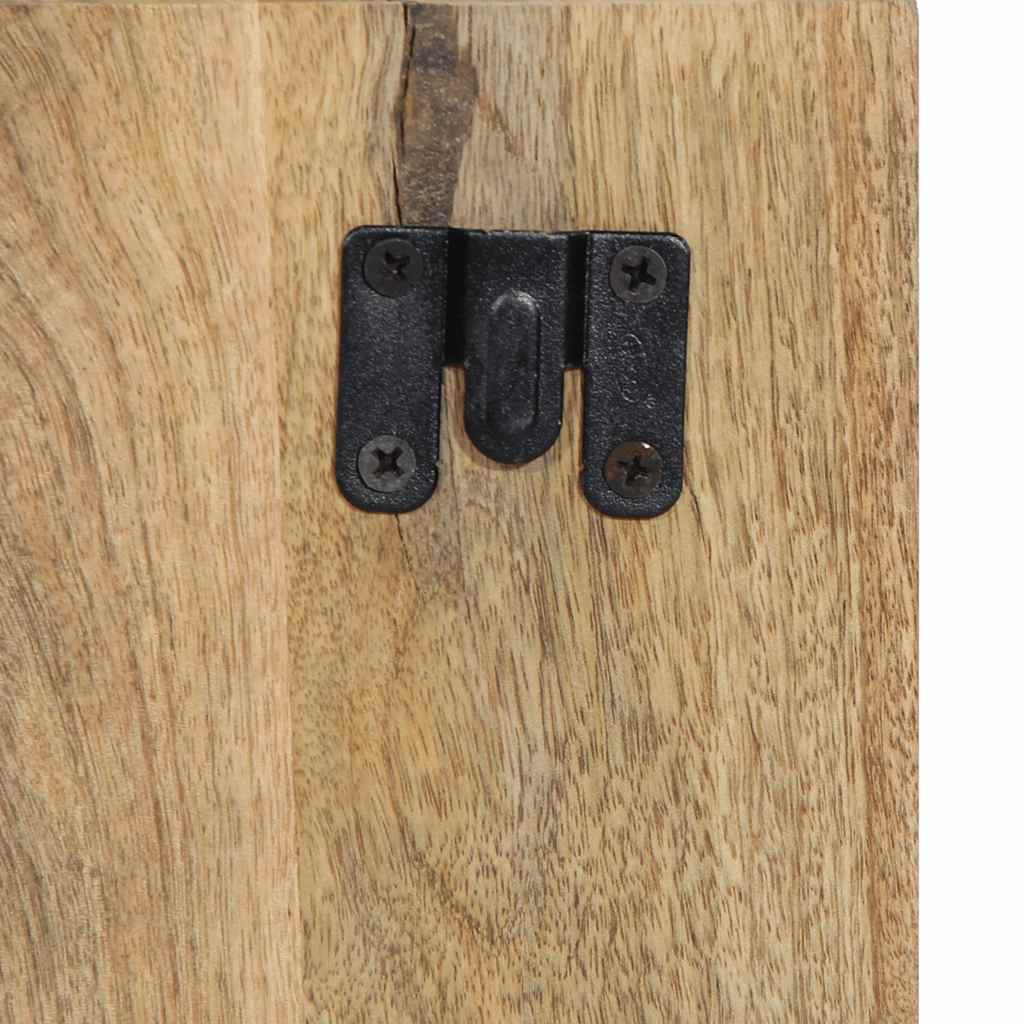 Nattbord 50x27x50 cm grovt heltre mangotre