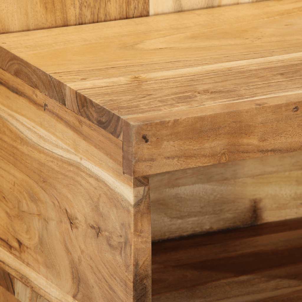 Nattbord 50x27x50 cm heltre akasie