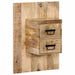 Nattbord 60x32x80 cm grovt heltre mangotre