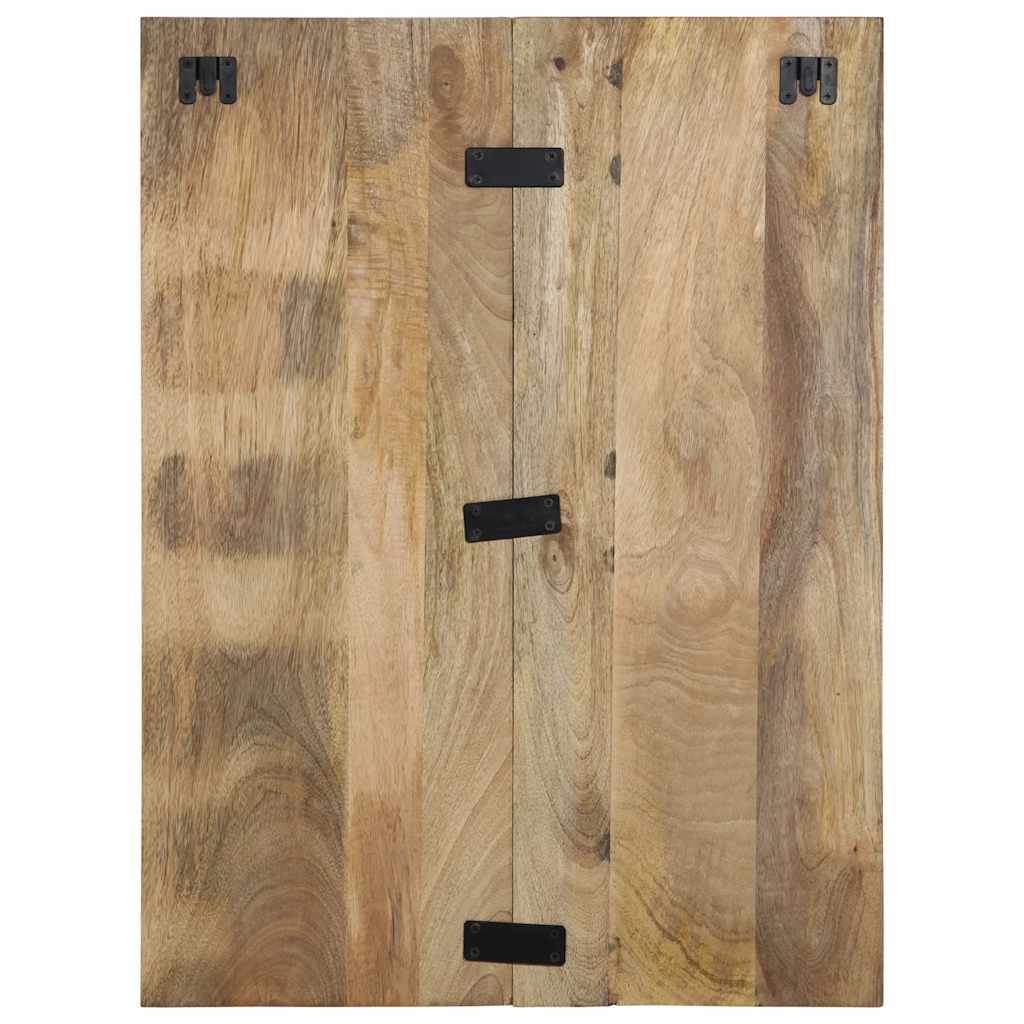 Nattbord 60x32x80 cm grovt heltre mangotre