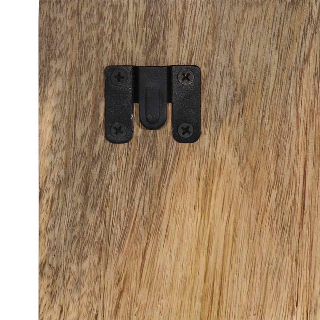 Nattbord 60x32x80 cm grovt heltre mangotre