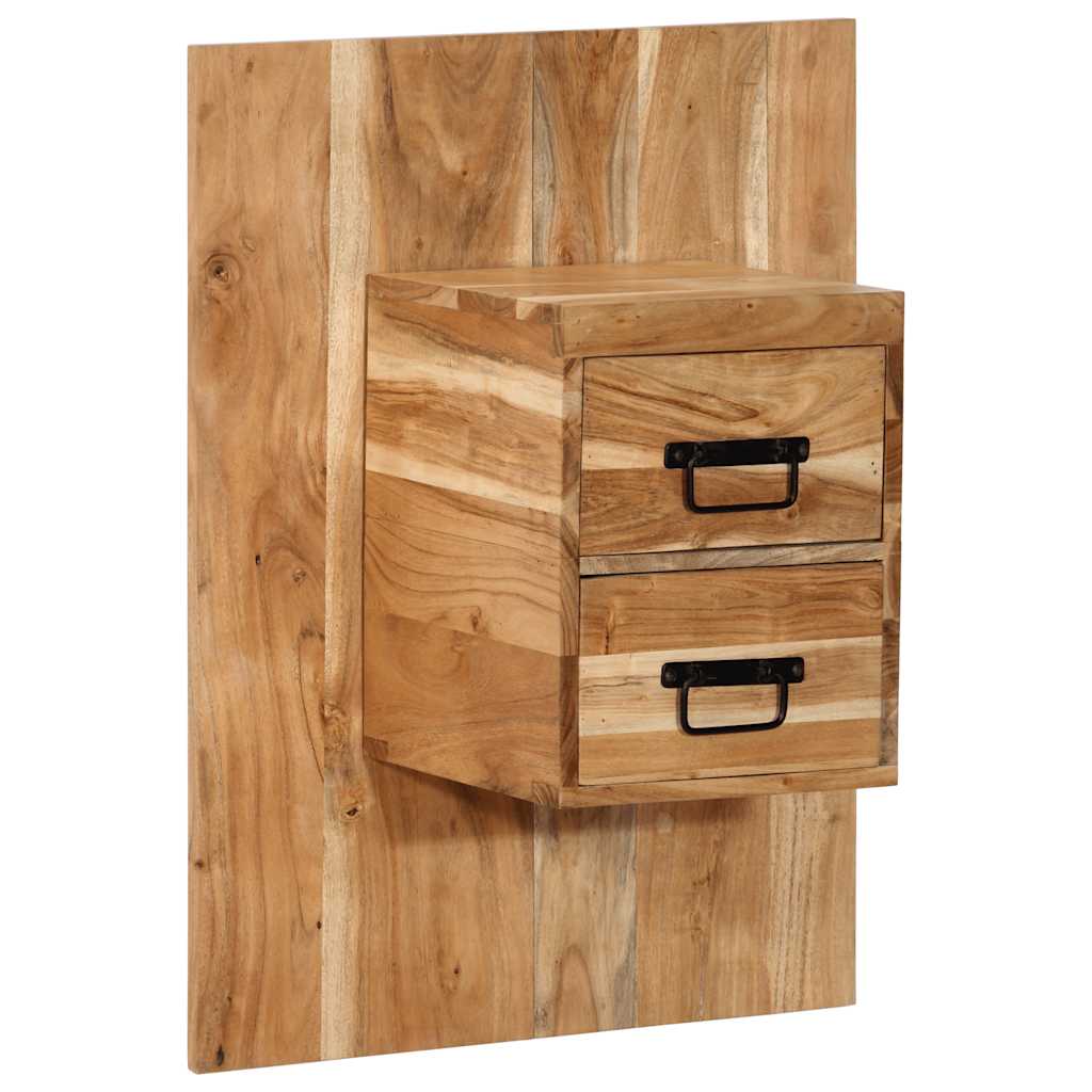 Nattbord 60x32x80 cm heltre akasie