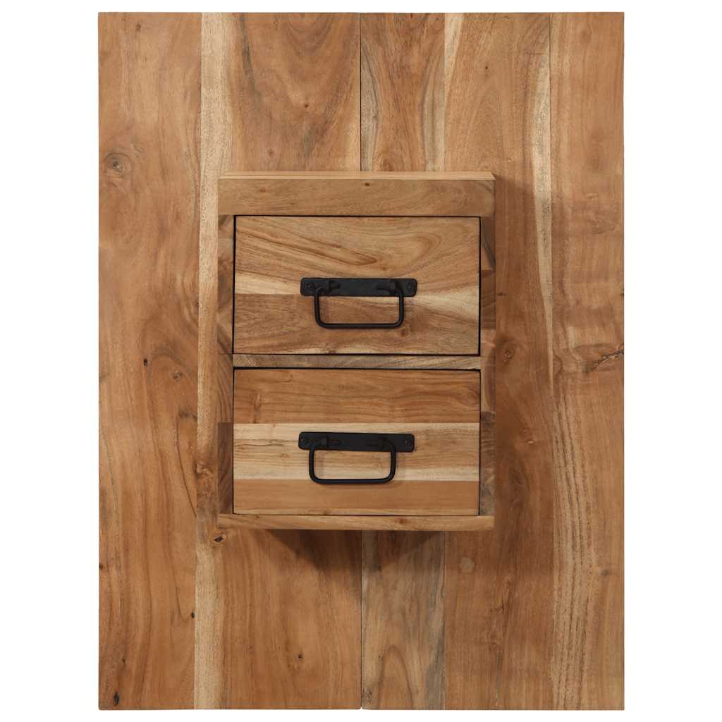 Nattbord 60x32x80 cm heltre akasie