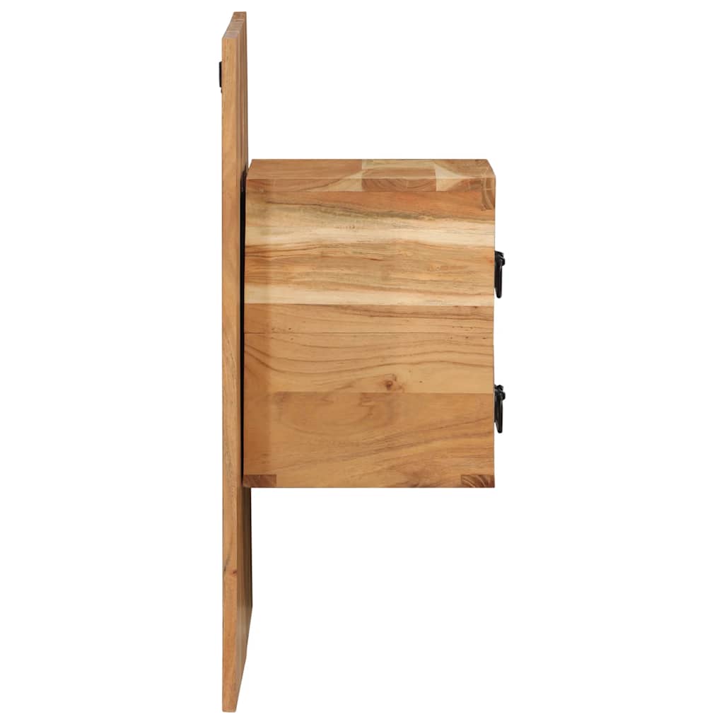Nattbord 60x32x80 cm heltre akasie
