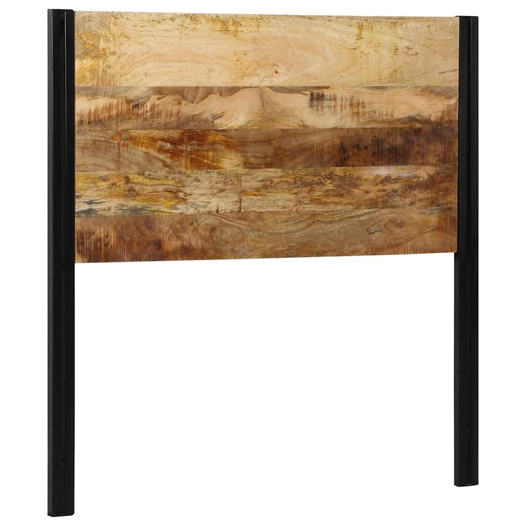 sengegavl 100 cm heltre mango og jern