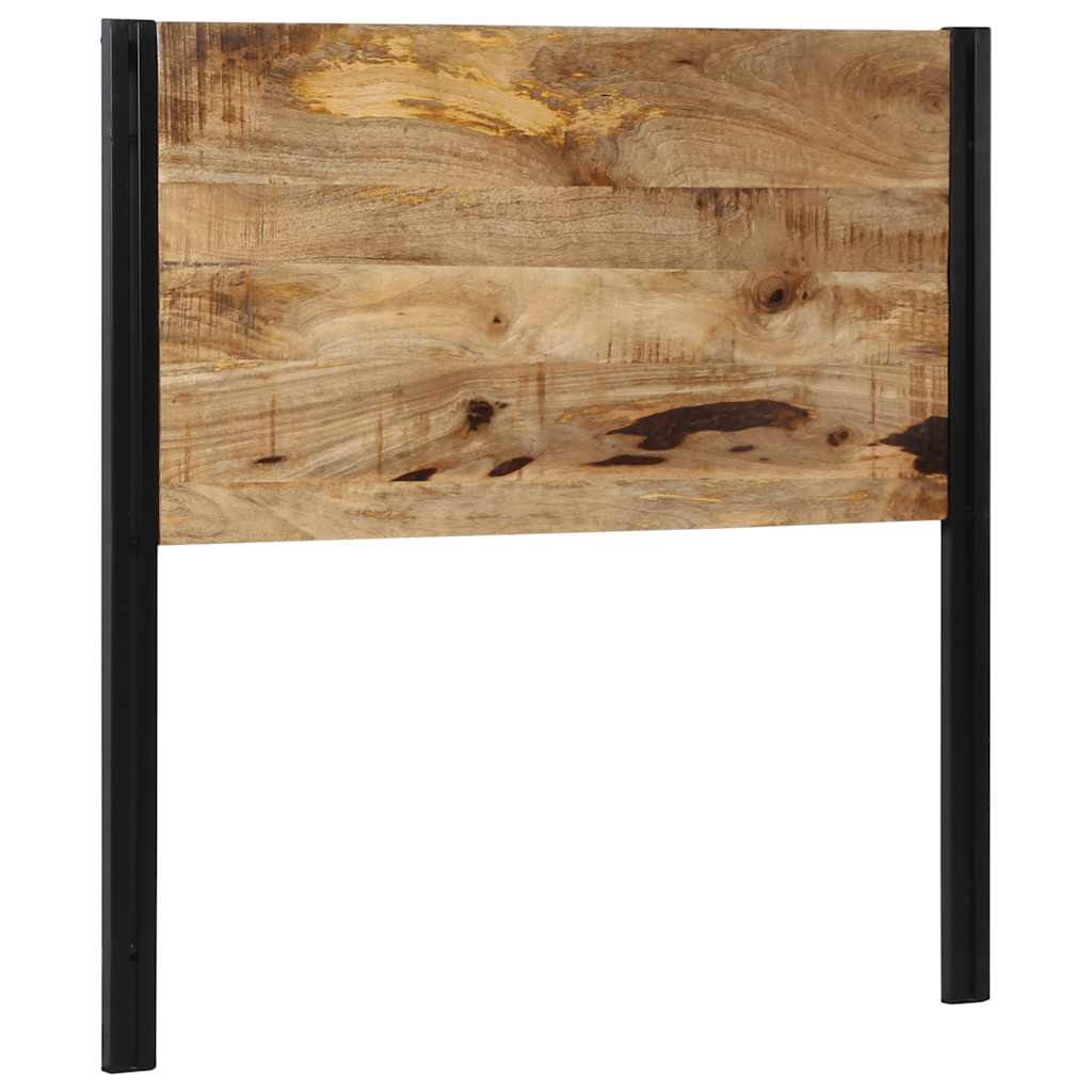 sengegavl 100 cm heltre mango og jern
