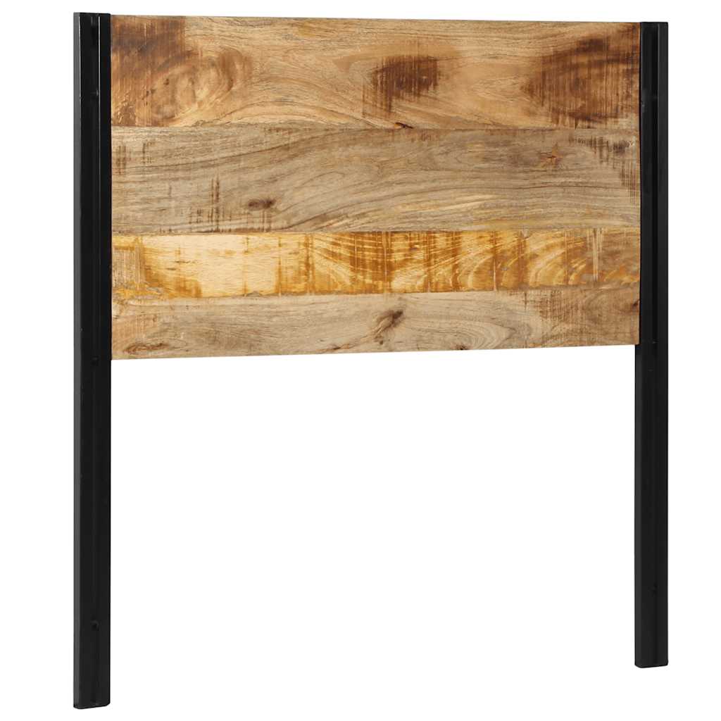 sengegavl 100 cm heltre mango og jern