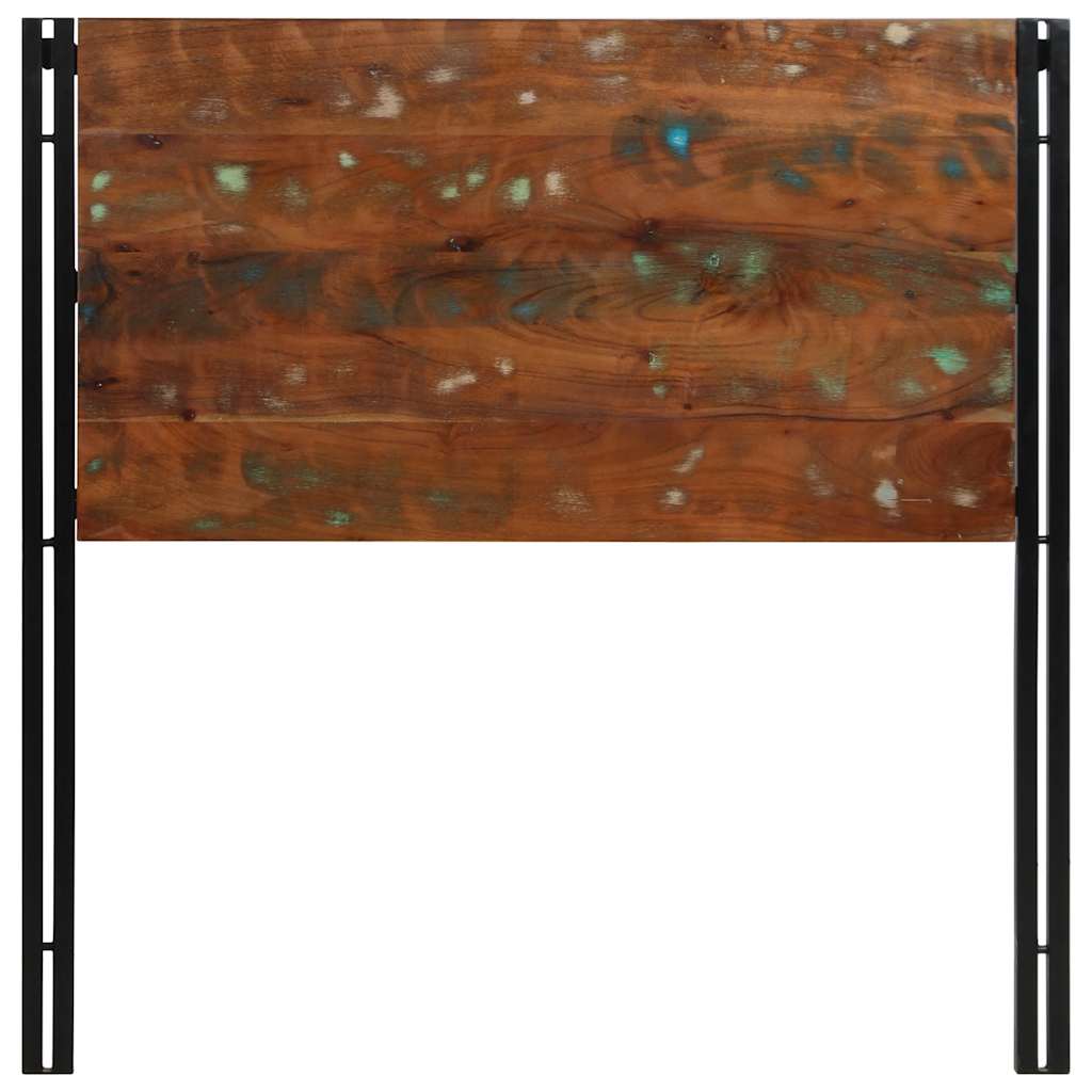 sengegavl 100 cm gjenvunnet heltre og jern