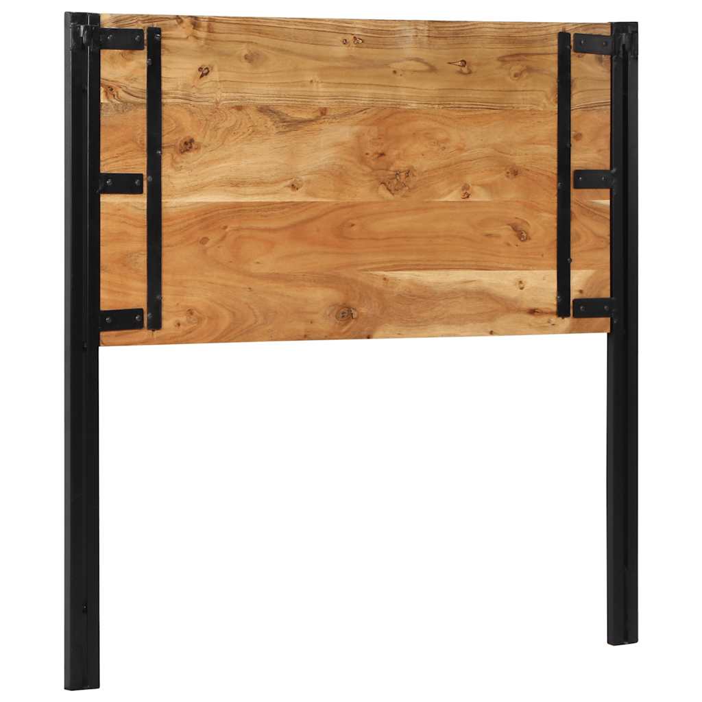 sengegavl 100 cm heltre akasie og jern
