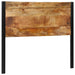 sengegavl 120 cm heltre mango og jern
