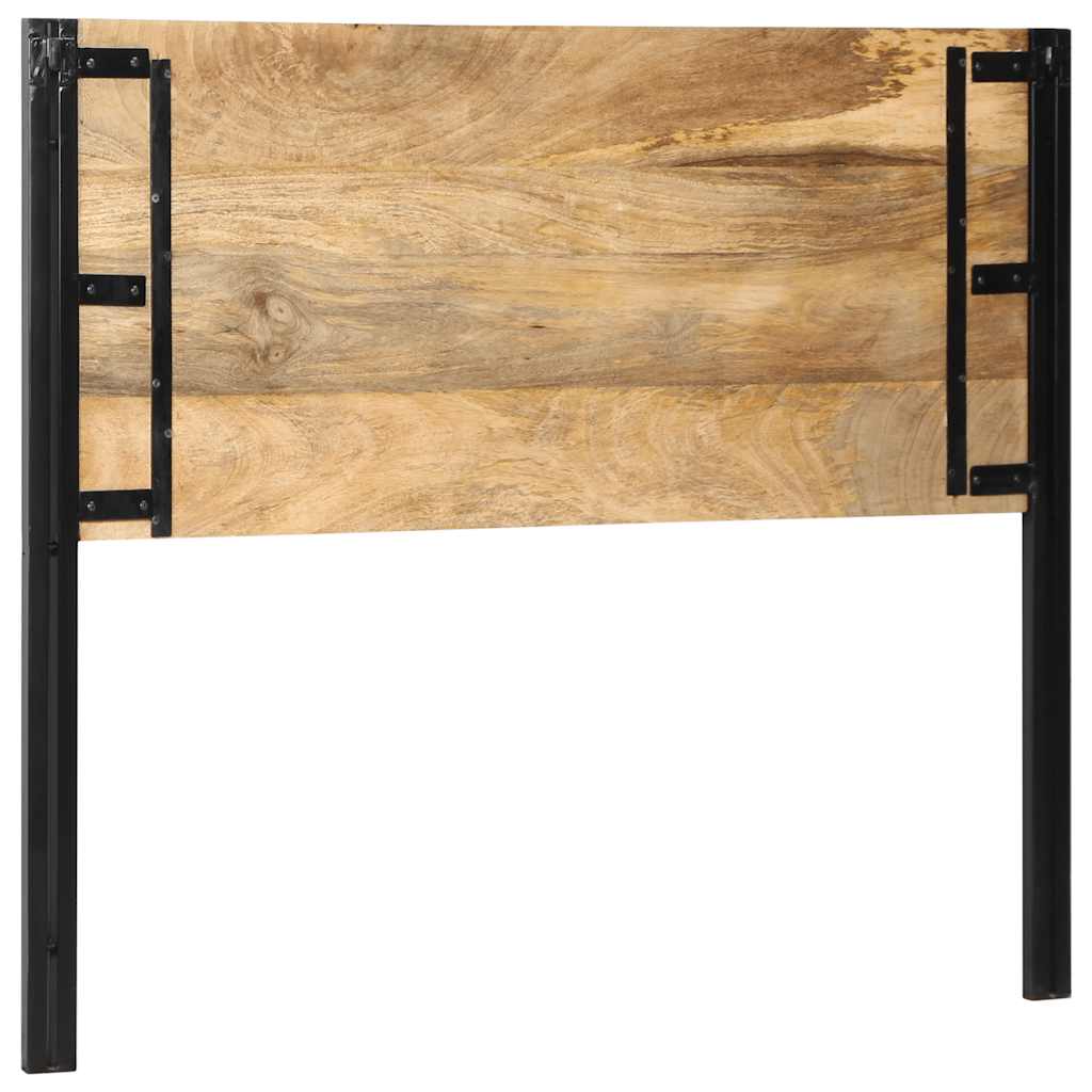 sengegavl 120 cm heltre mango og jern