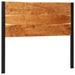 sengegavl 120 cm heltre akasie og jern