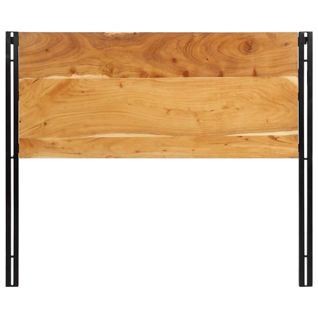 sengegavl 120 cm heltre akasie og jern
