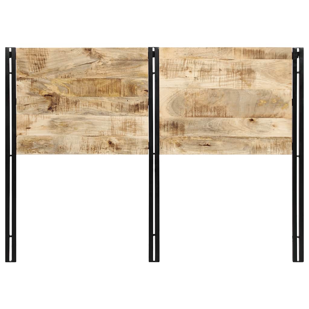 sengegavl 140 cm heltre mango og jern