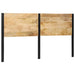 sengegavl 180 cm heltre mango og jern