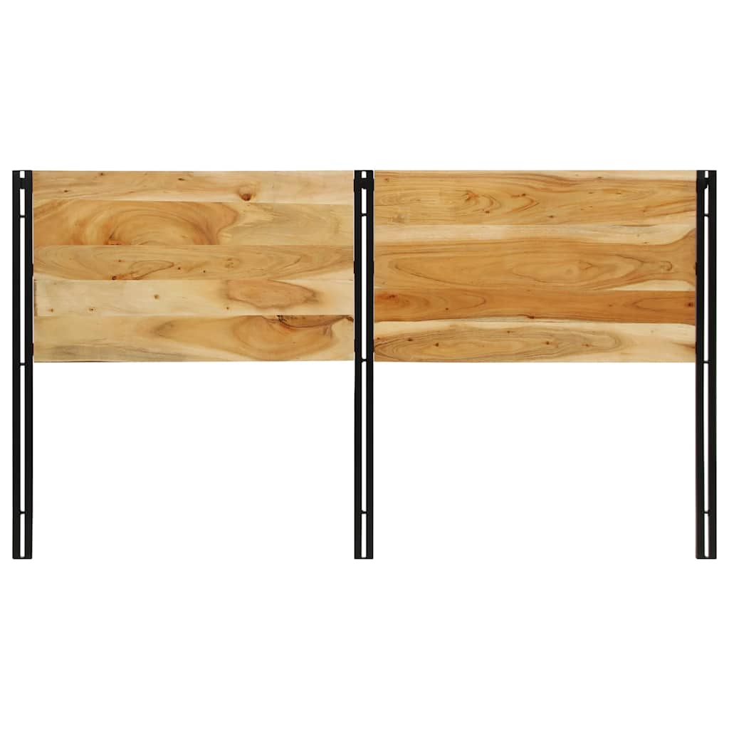 sengegavl 180 cm heltre akasie og jern
