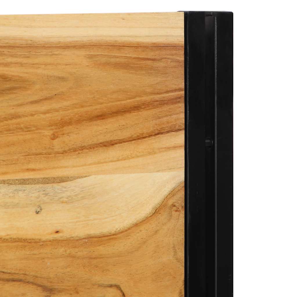 sengegavl 180 cm heltre akasie og jern