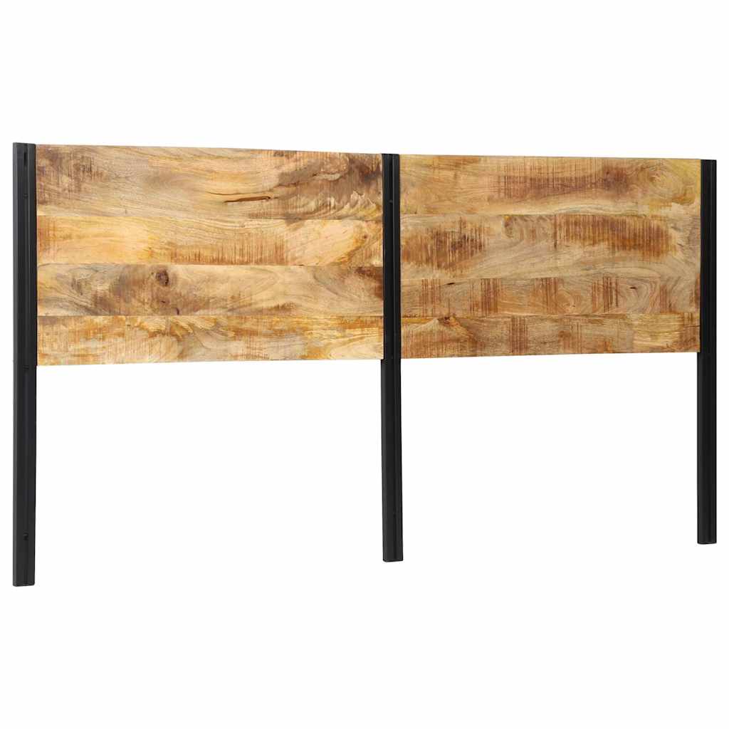 sengegavl 200 cm heltre mango og jern