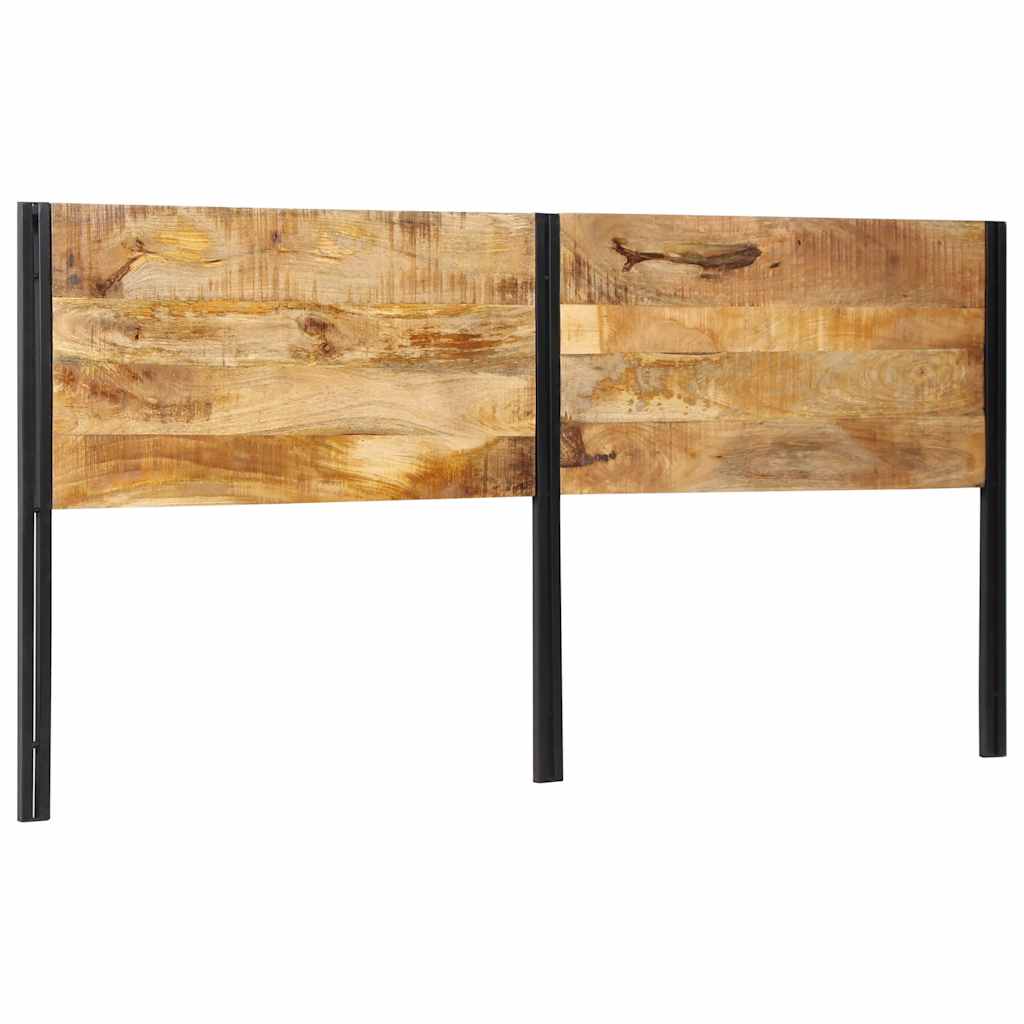 sengegavl 200 cm heltre mango og jern