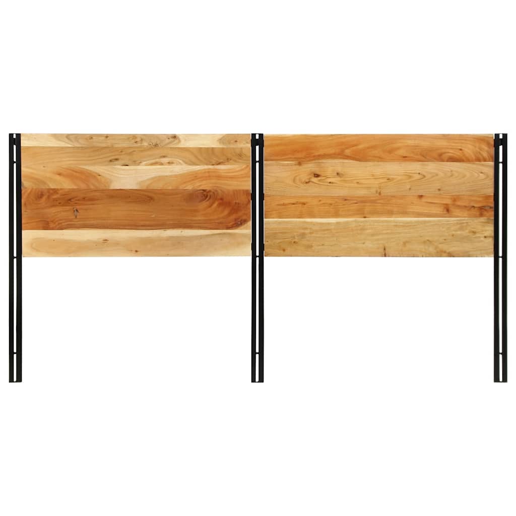 sengegavl 200 cm heltre akasie og jern