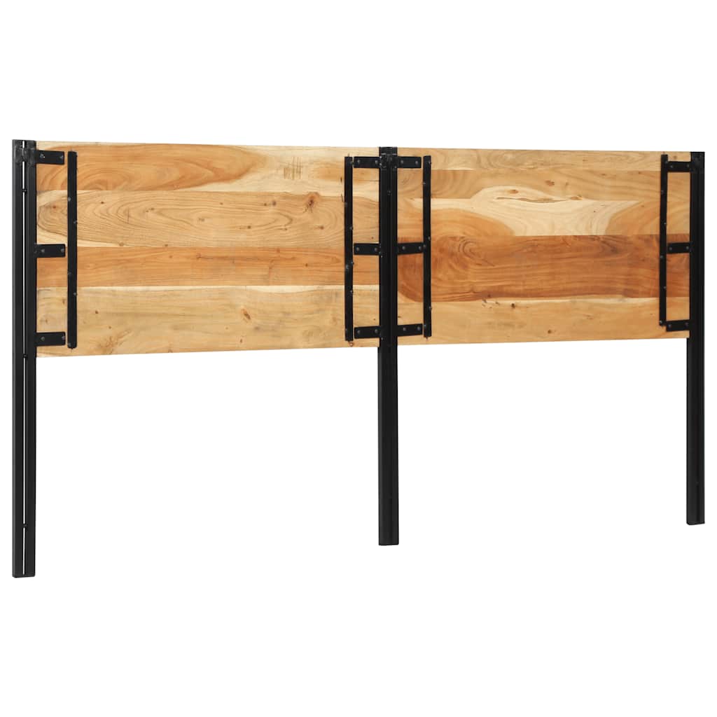 sengegavl 200 cm heltre akasie og jern