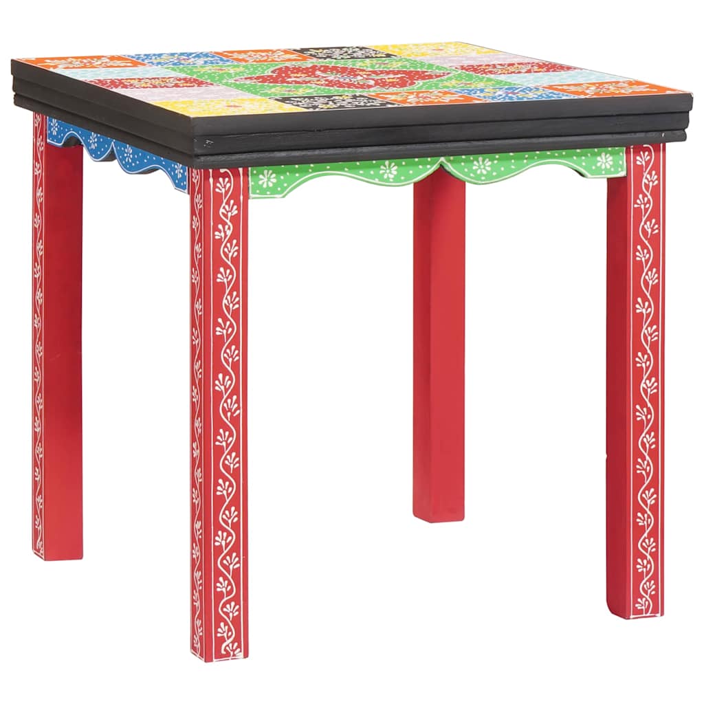 Firkantet bord 3 pcs Flerfarget