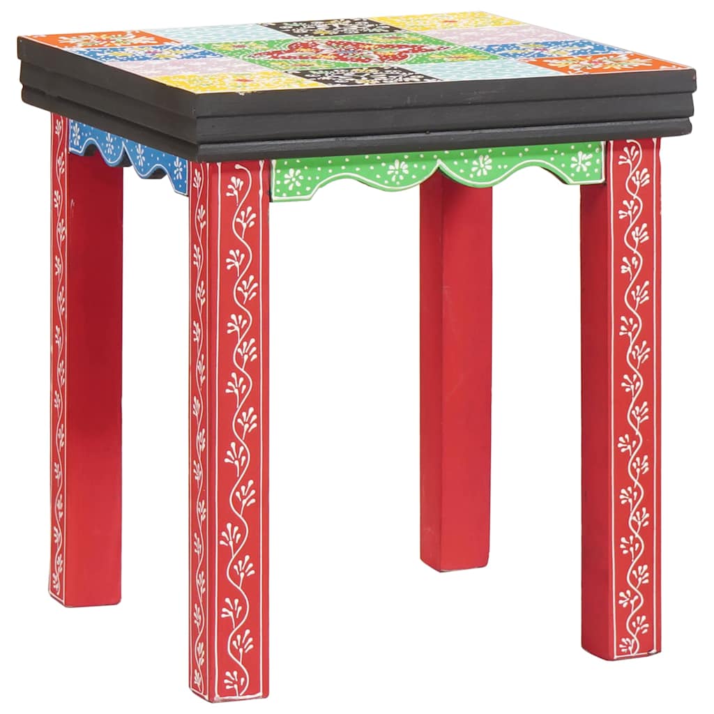 Firkantet bord 3 pcs Flerfarget