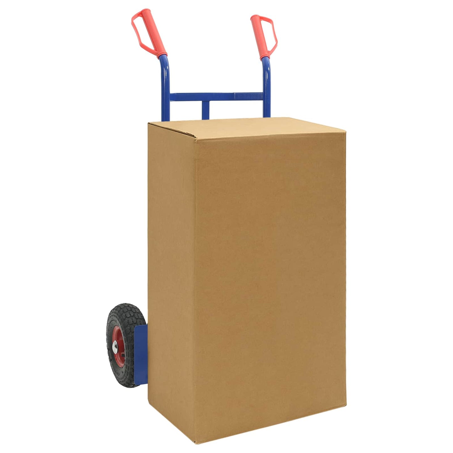 Utvidbar håndvogn Blå og rød 57 x 46 x 113 cm Stål