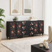 Oppbevaringsskap 3 stk. 180 x 33 x 75 cm Massiv mango tre