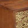 Bademøbelsett 2 pcs Brun 62 x 33 x 58 cm Massivt mangotre