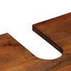 Bademøbelsett 2 pcs Brun 62 x 33 x 58 cm Massivt mangotre